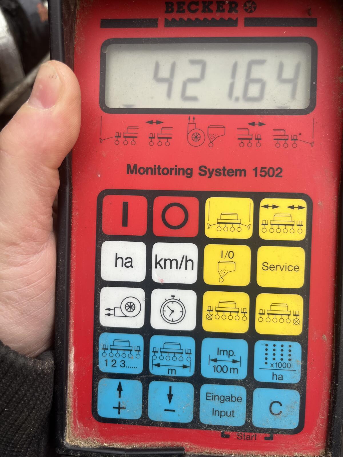 Maissämaschine und Kreiselegge 2