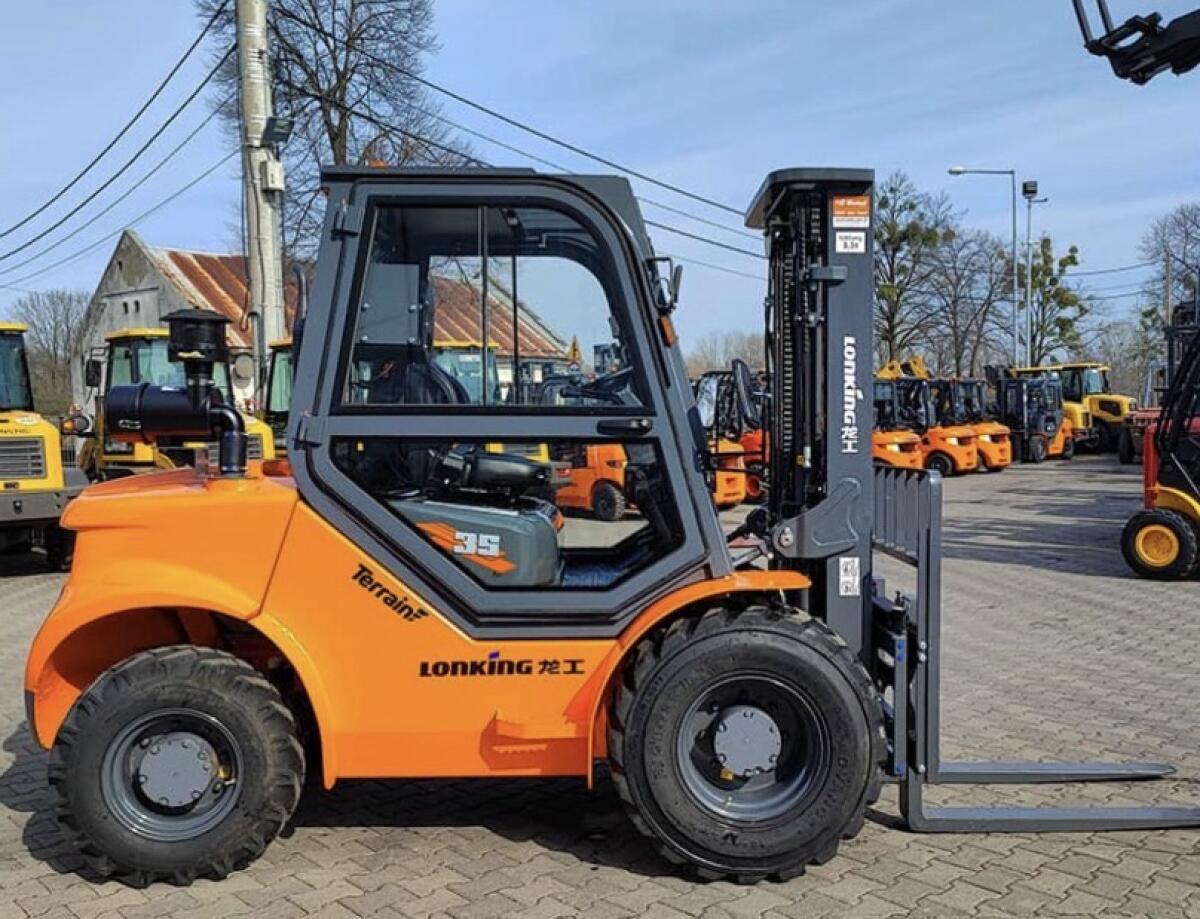 Geländestapler Lonking LG35DT Terrain 4x4, 4,5 m Hubhöhe 2