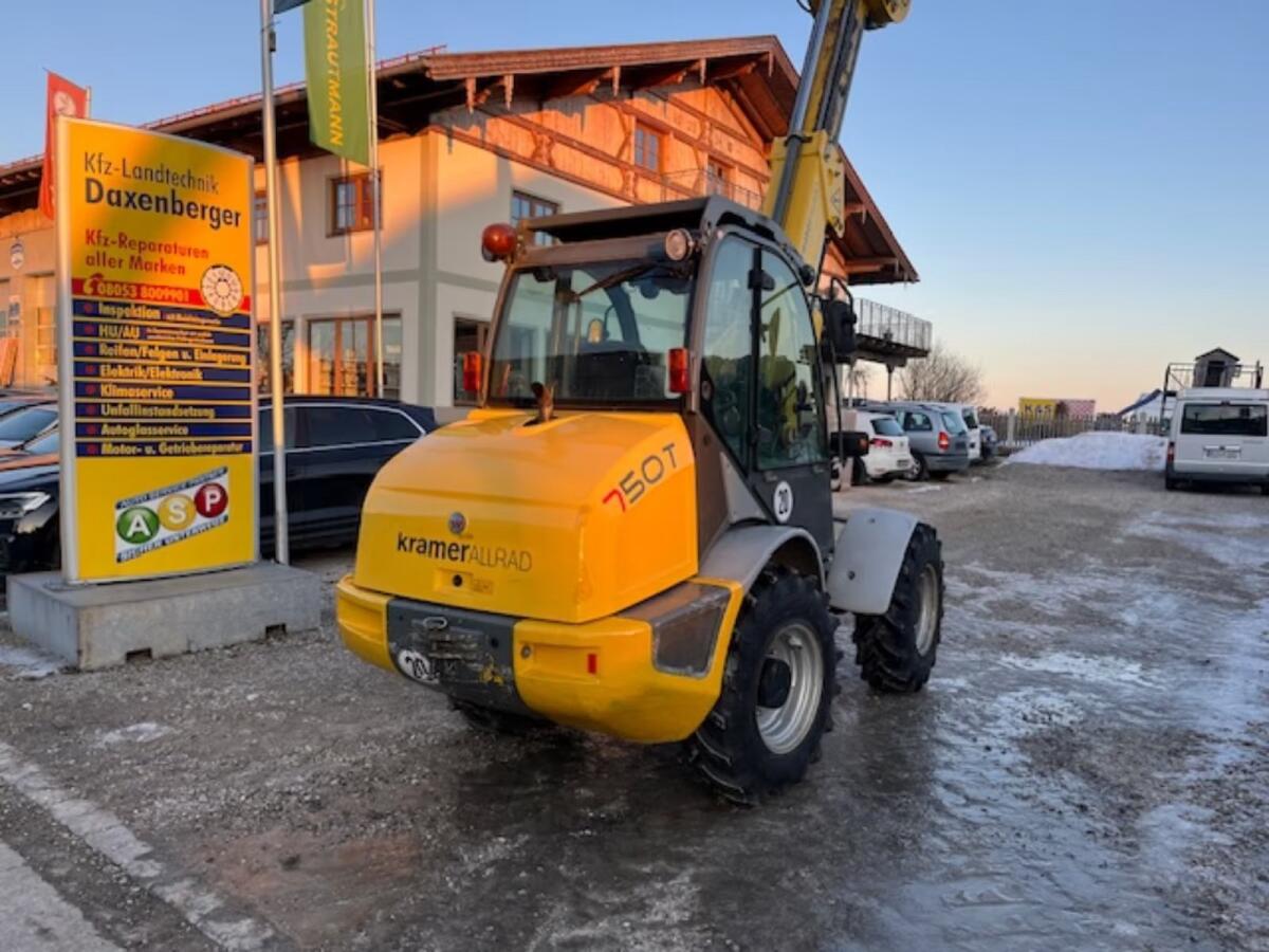 Kramer 750T Teleskopradlader Nur 3.900 Bstd. Top Zustand Kramer 750T 2