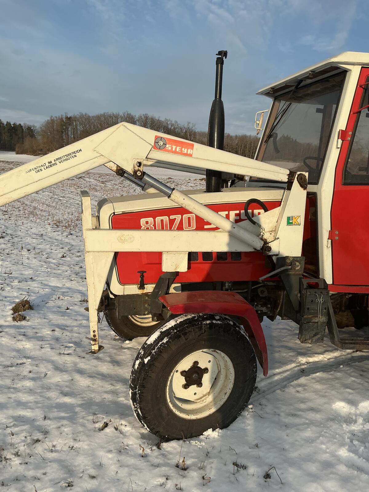 Steyr 8070 SK1 Traktor 2
