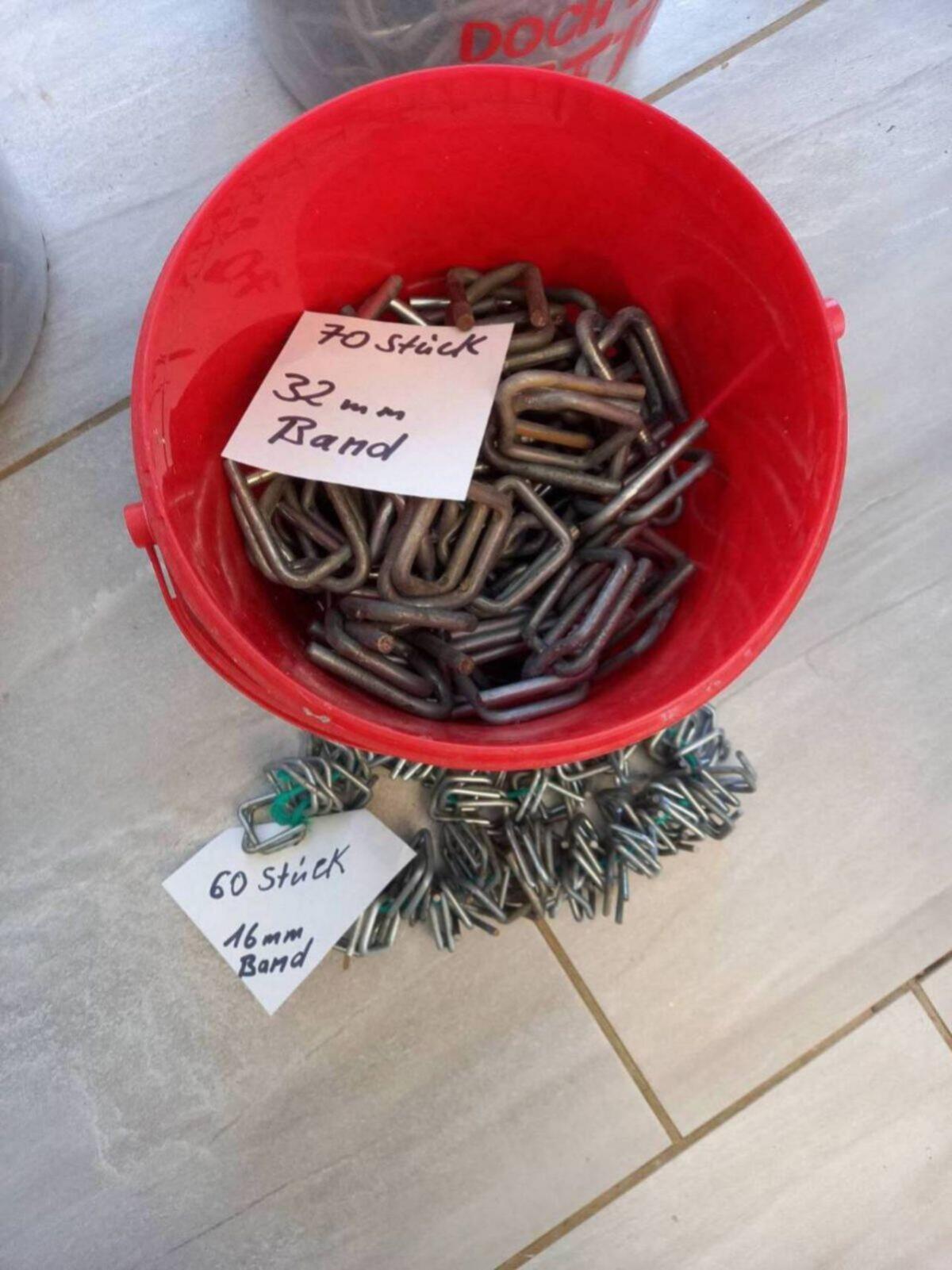 Drahtverschluss Klammern 32-25-16 mm 3