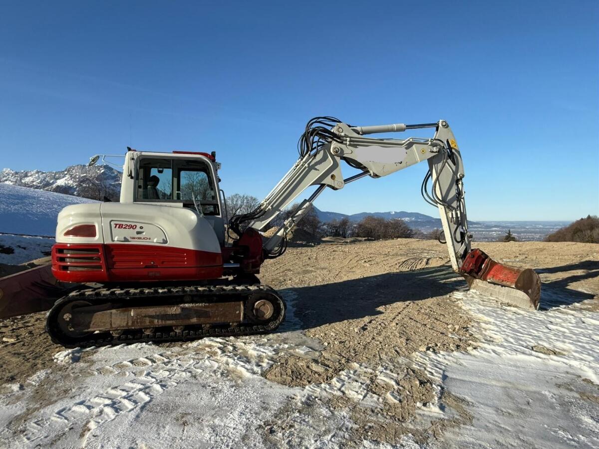 Bagger Takeuchi TB290 V mit Powertilt und Verstellausleger 2