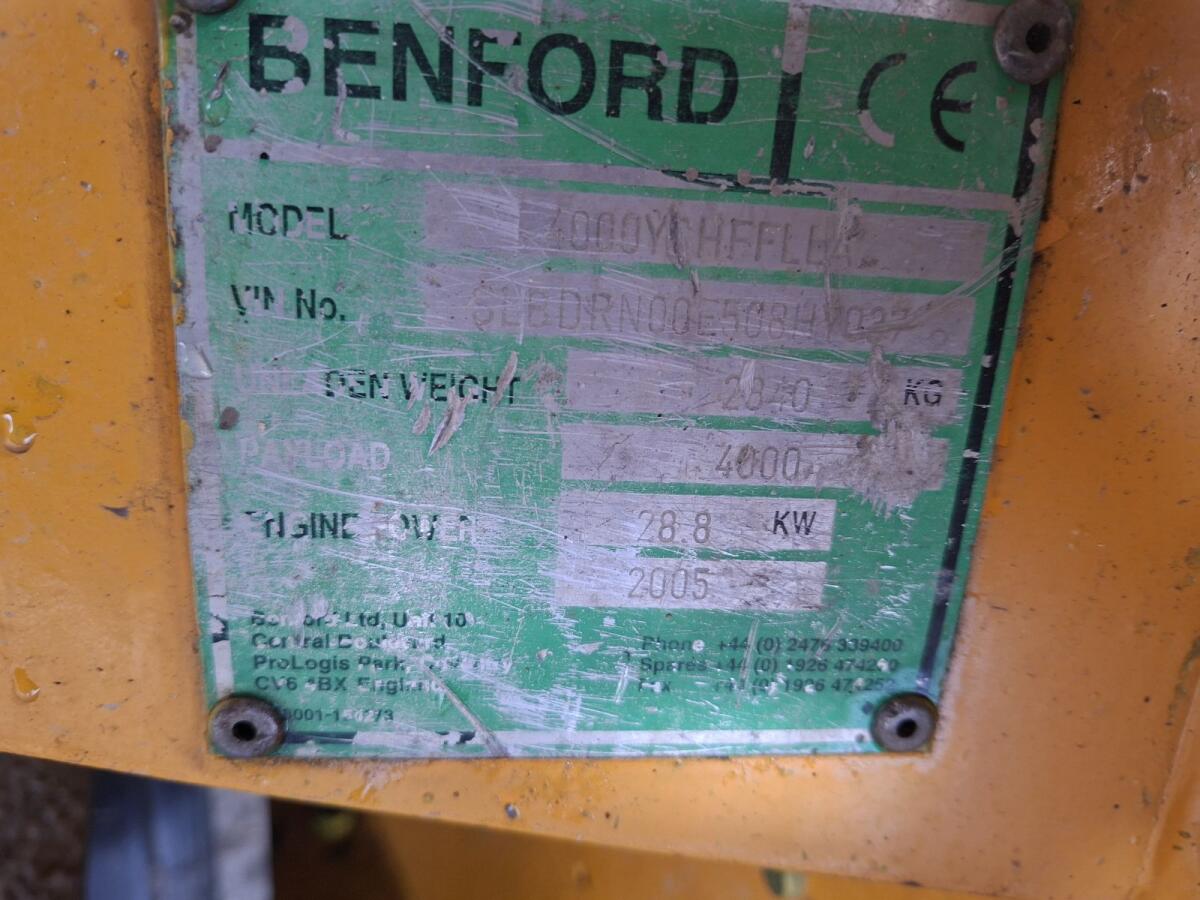 Benford Terex Dumper 2