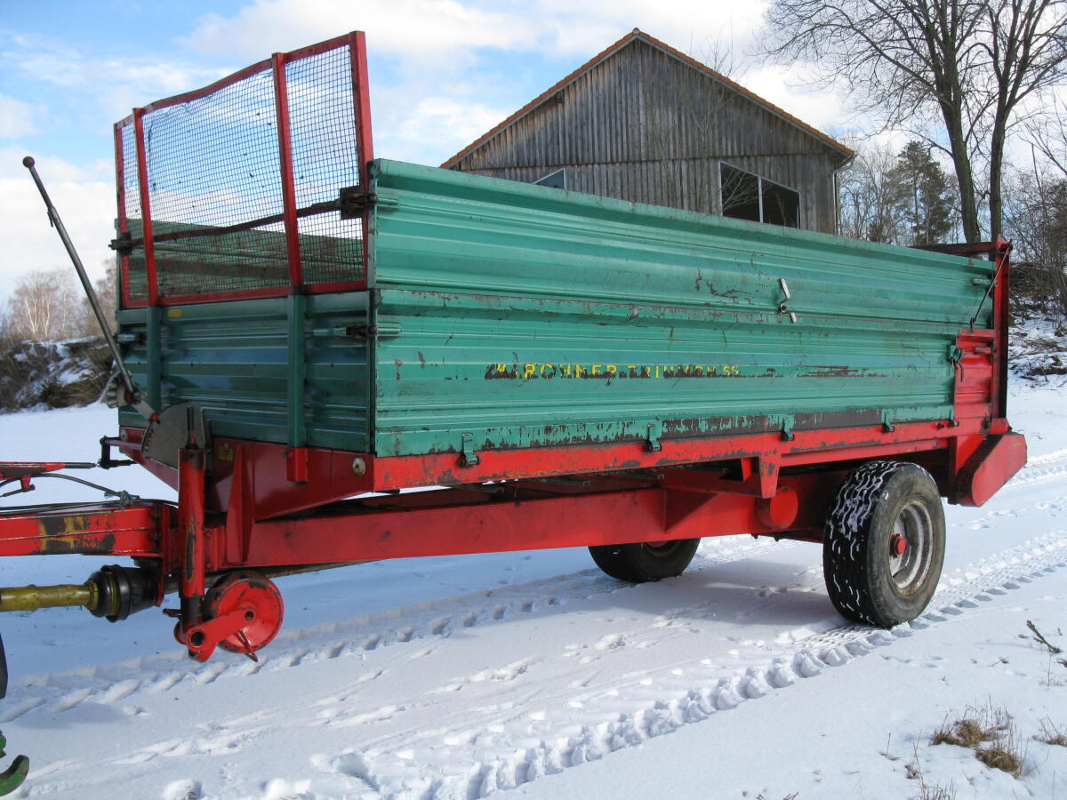 Verkaufe Miststreuer Kirchner 3