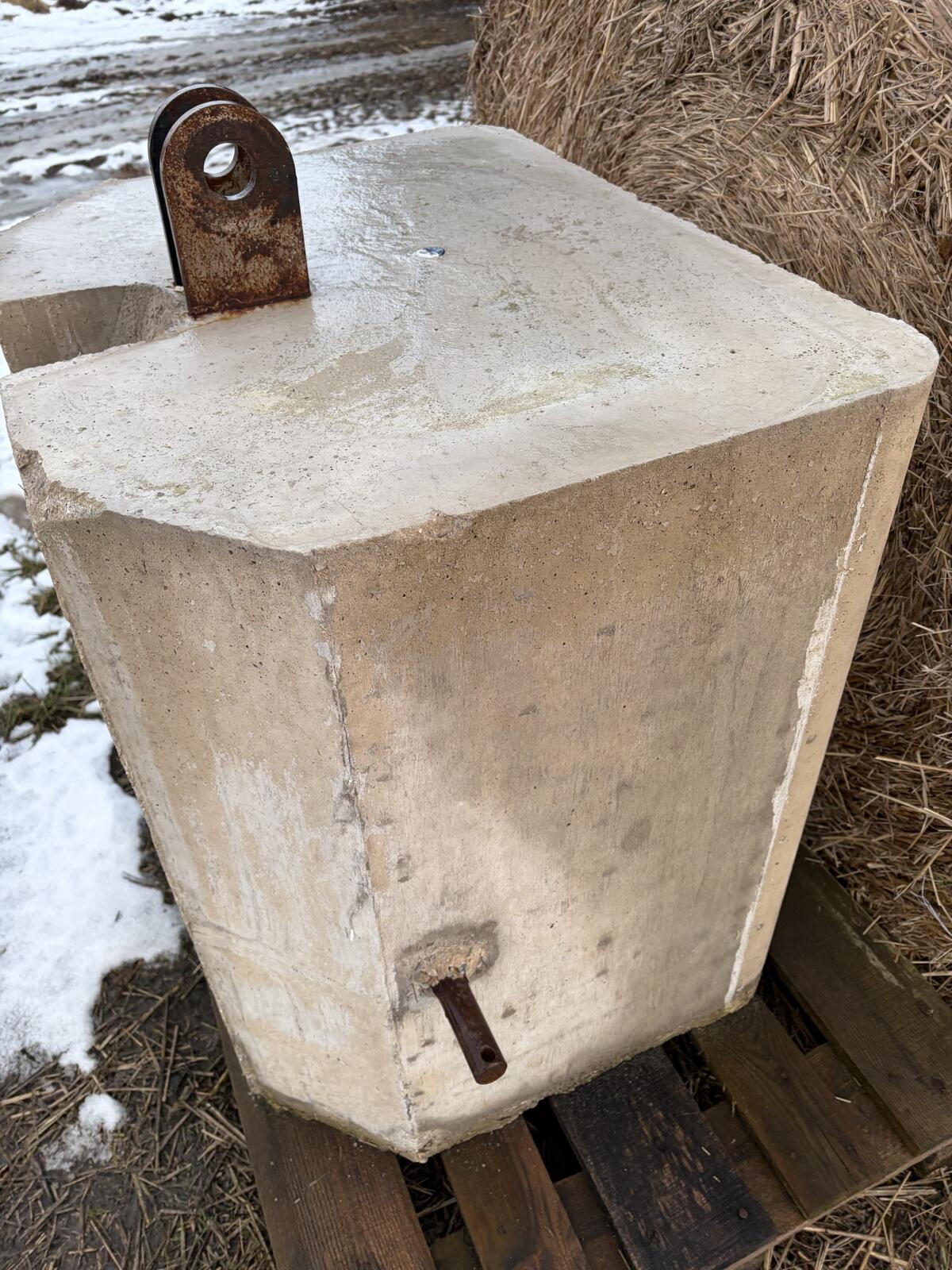 Front-/Heckgewicht 3 Punkt 1.000 kg 2