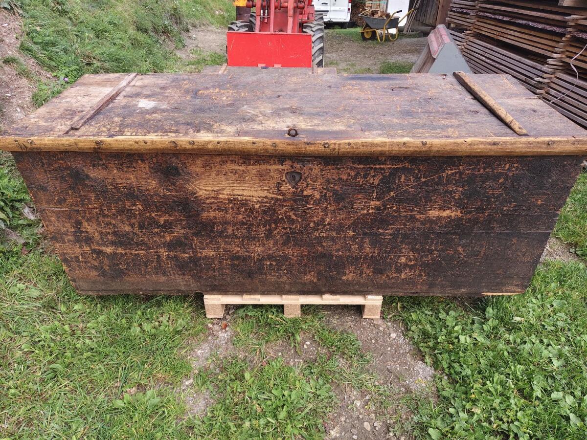 Holztruhen Schleifmaschine Aufzugkiste 2