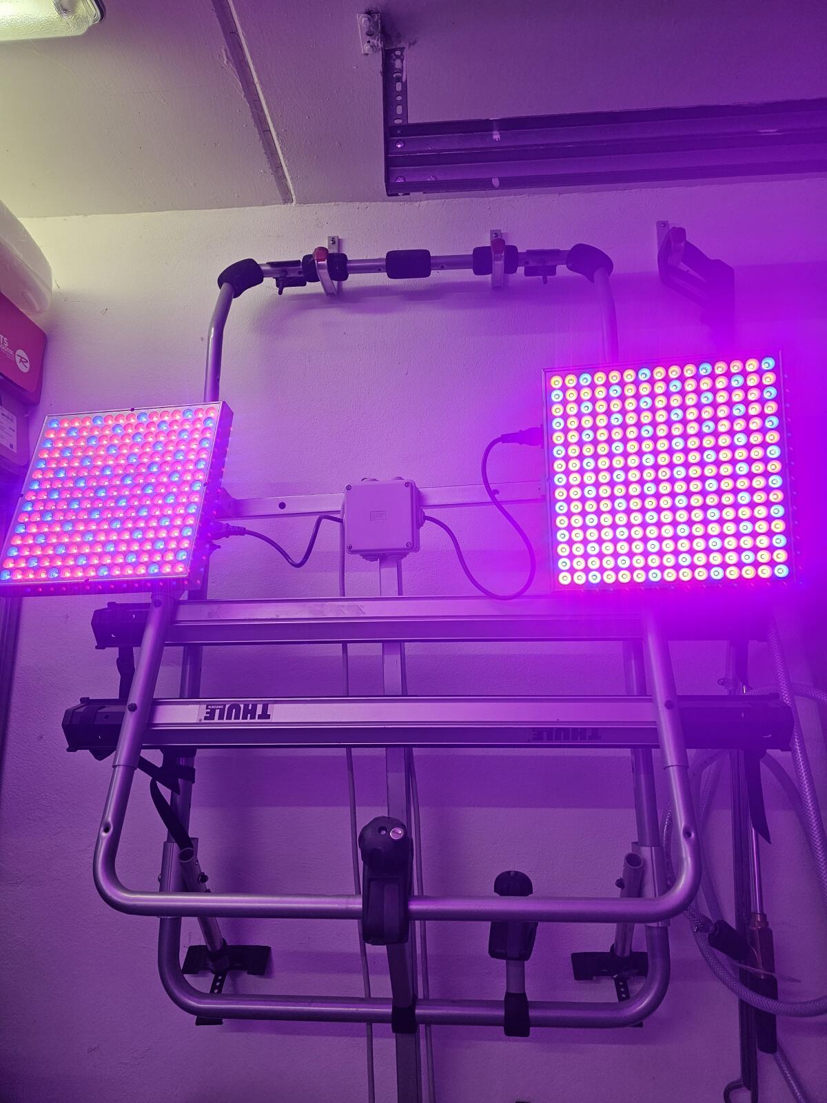 Verkaufe Wachstum LED für Pflanzen für Aquaponik, 2 Stk. 2