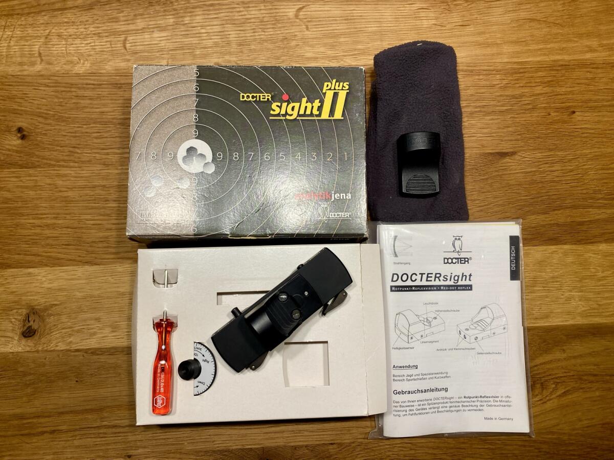 Docter Sight Rotpunktvisier mit Blaser 2