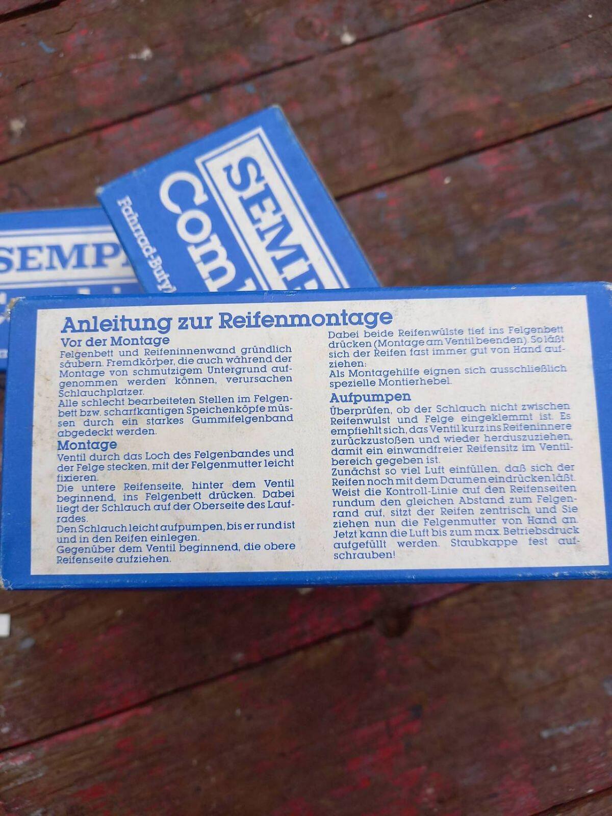 4 Fahrradschläuche 3