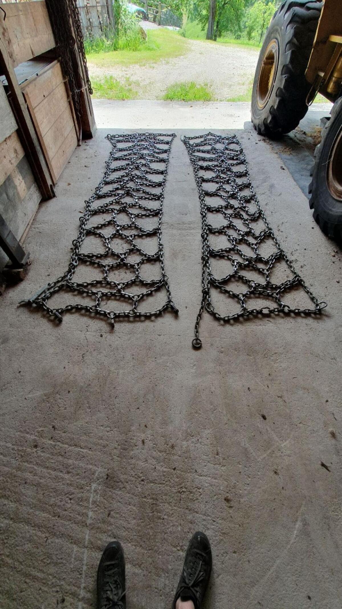 Schneeketten Pewag U3632 für Radlader 2