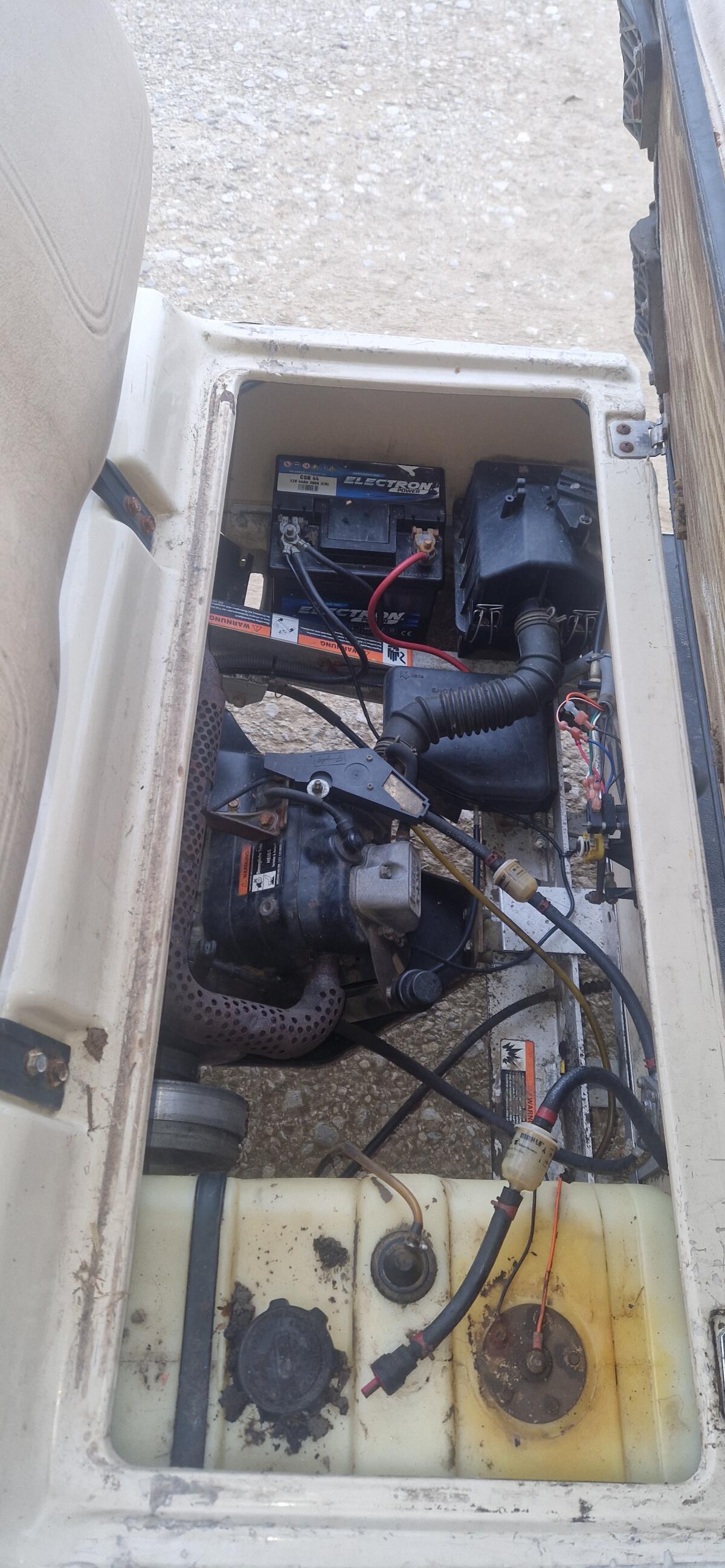 Golfcar Benzinmotor 2