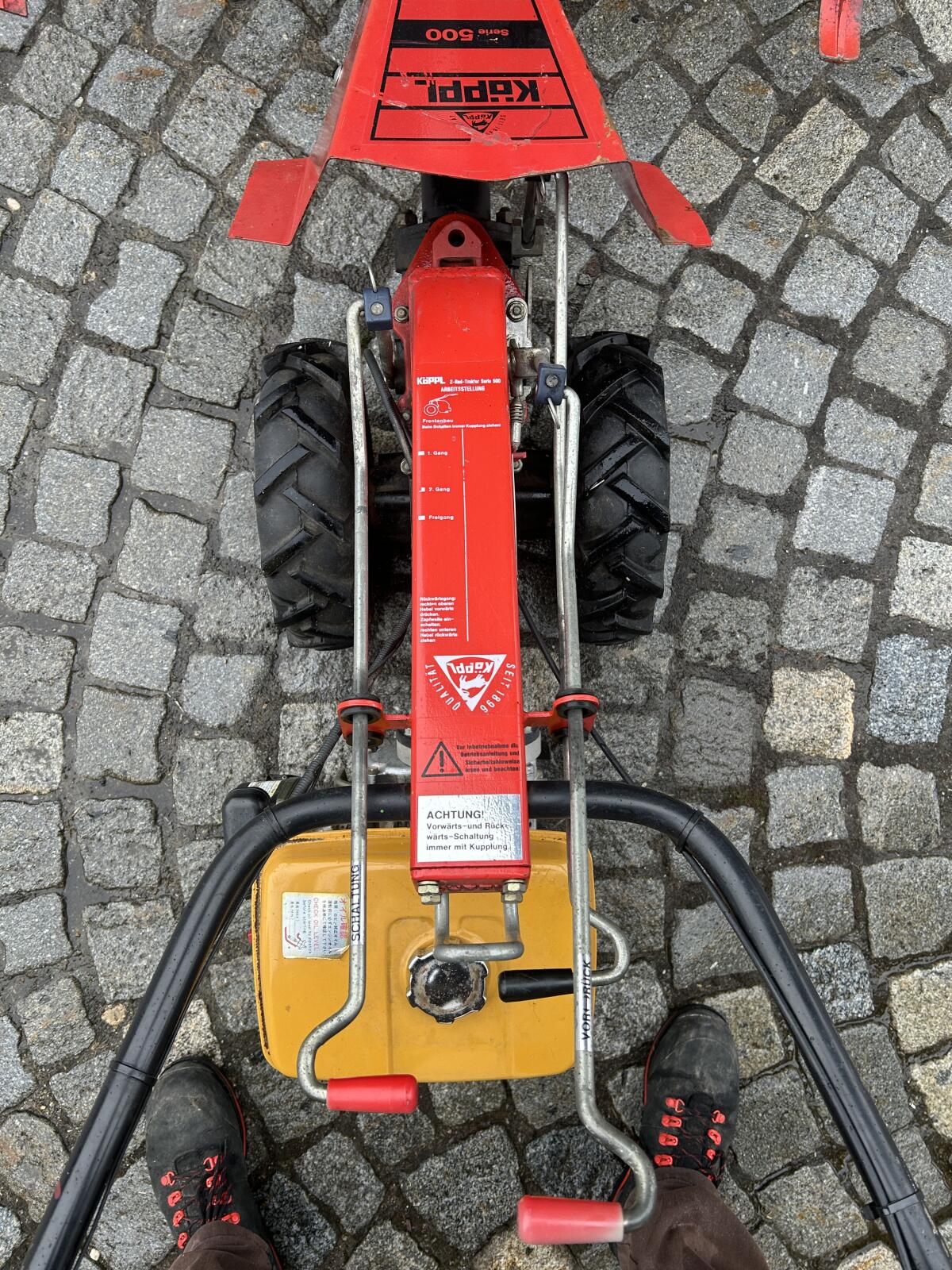 Köppl Balkenmäher Einachstraktor M 505 2