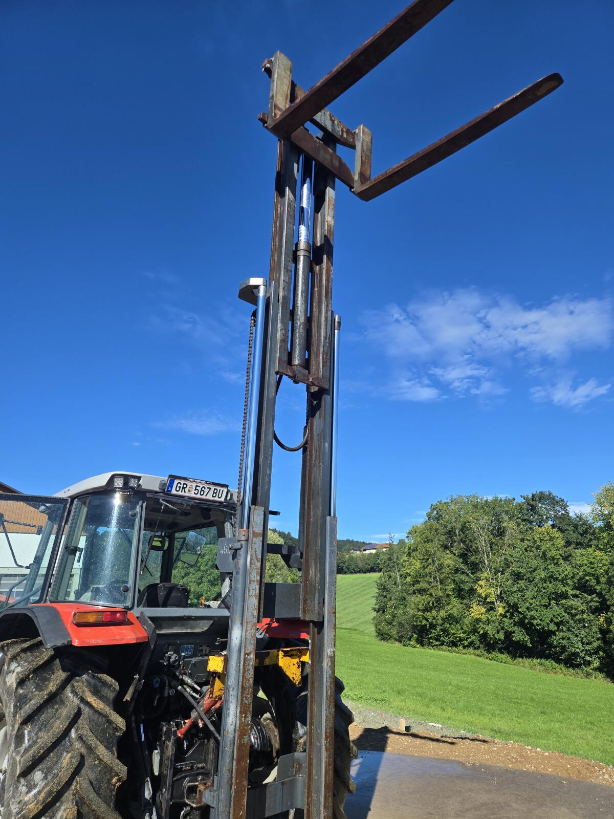 Hubgerüst Triplexmast 2