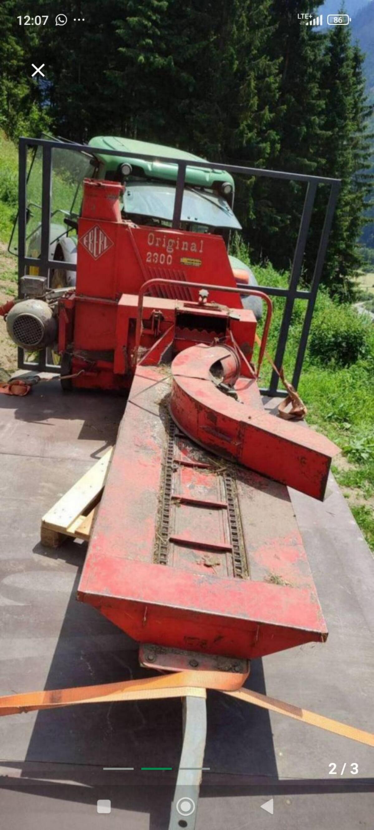 Eberl Abladehäcksler (Hochsilohäcksler) 2.300 3