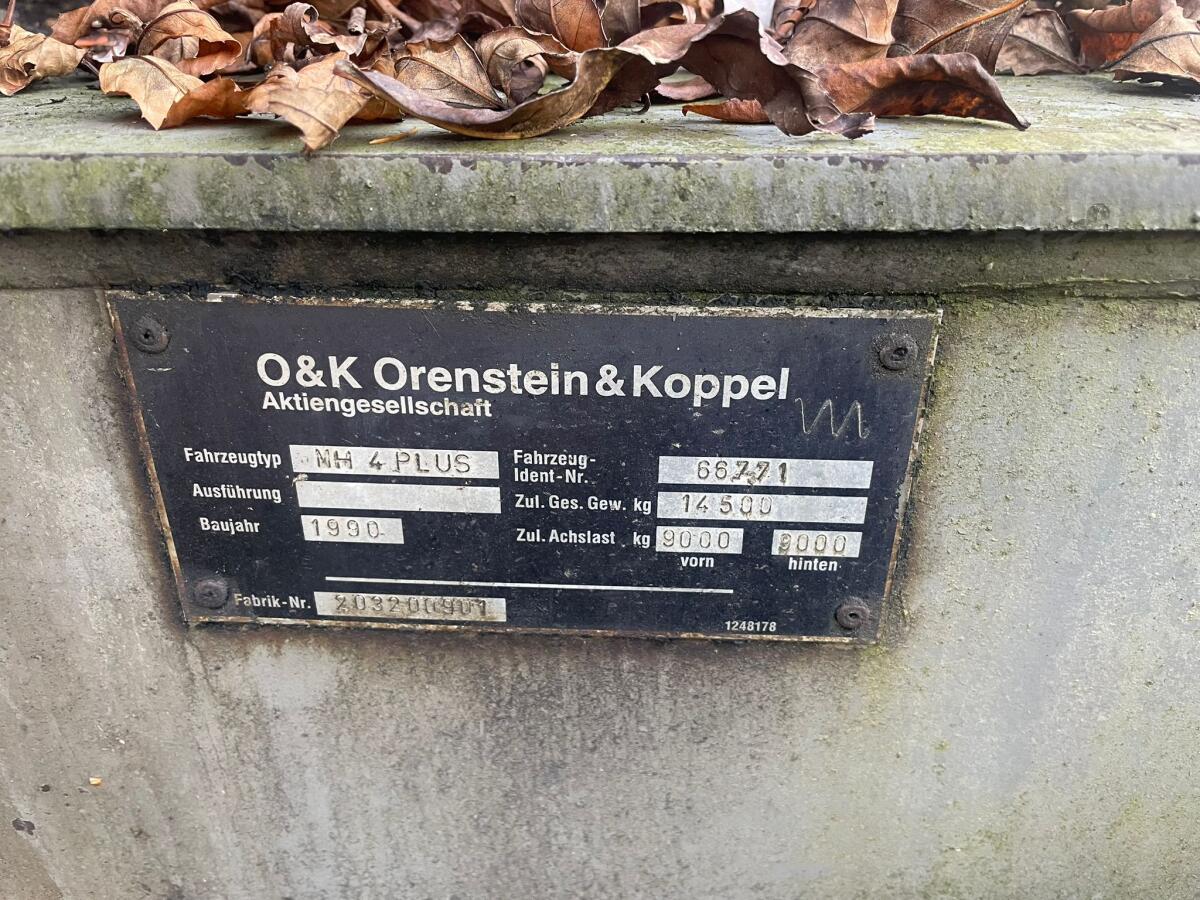 O&K MH4 Plus Radbagger 3