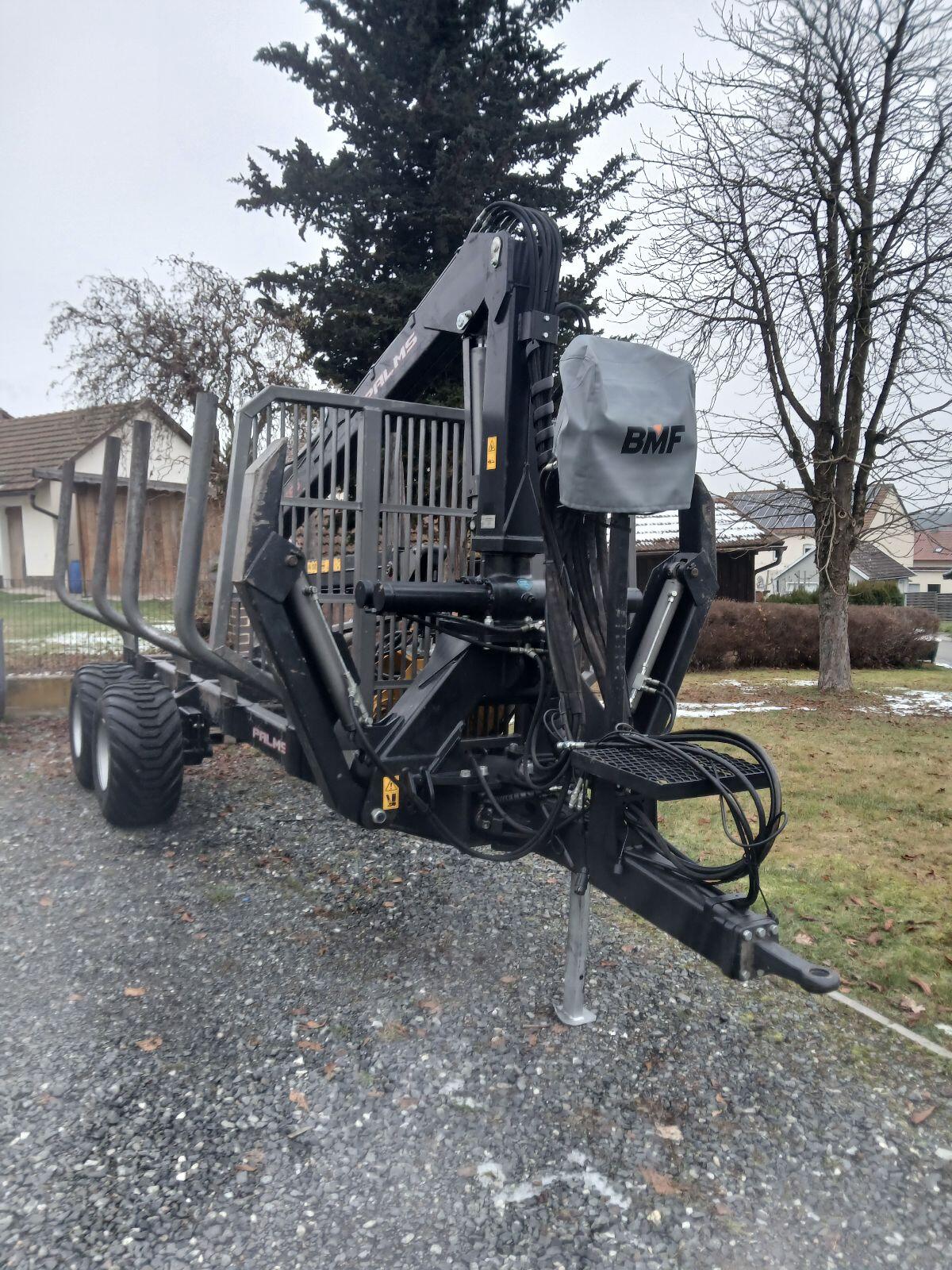 Rückewagen Palms 12t Druckluftbremse 2