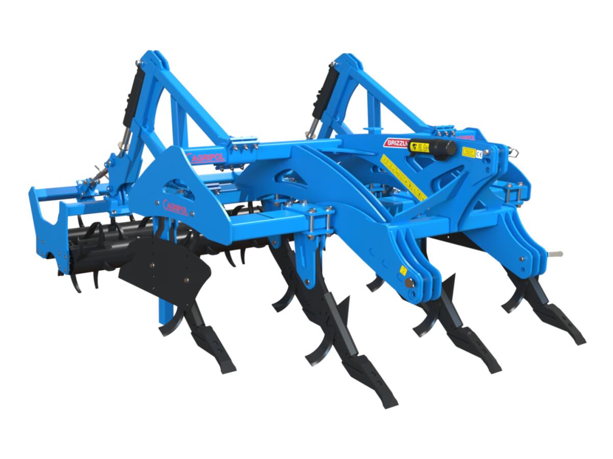 Meißelpflug Grubber AGRIPOL GRIZZLY 3 m AB, € 8.500,- Netto 2