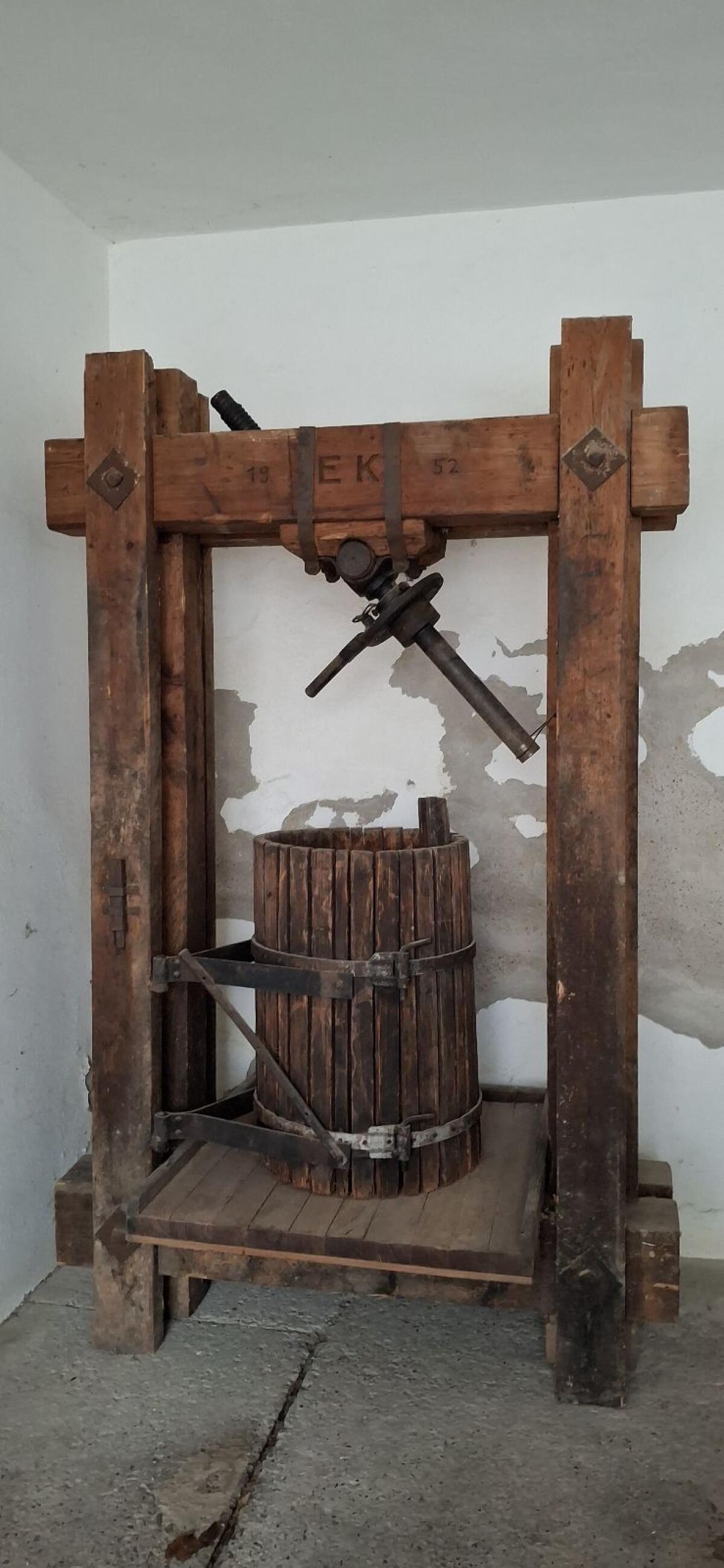 Mostpresse aus 1952 3