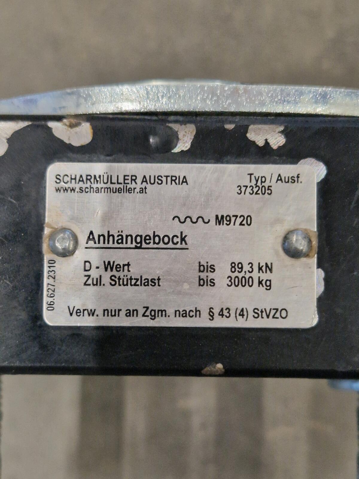 Scharmüller Adapterplatte John Deere 3