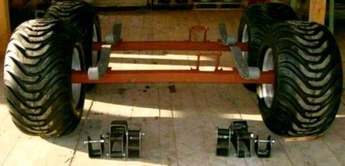 Tandemachsen und Anhängerachsen 2