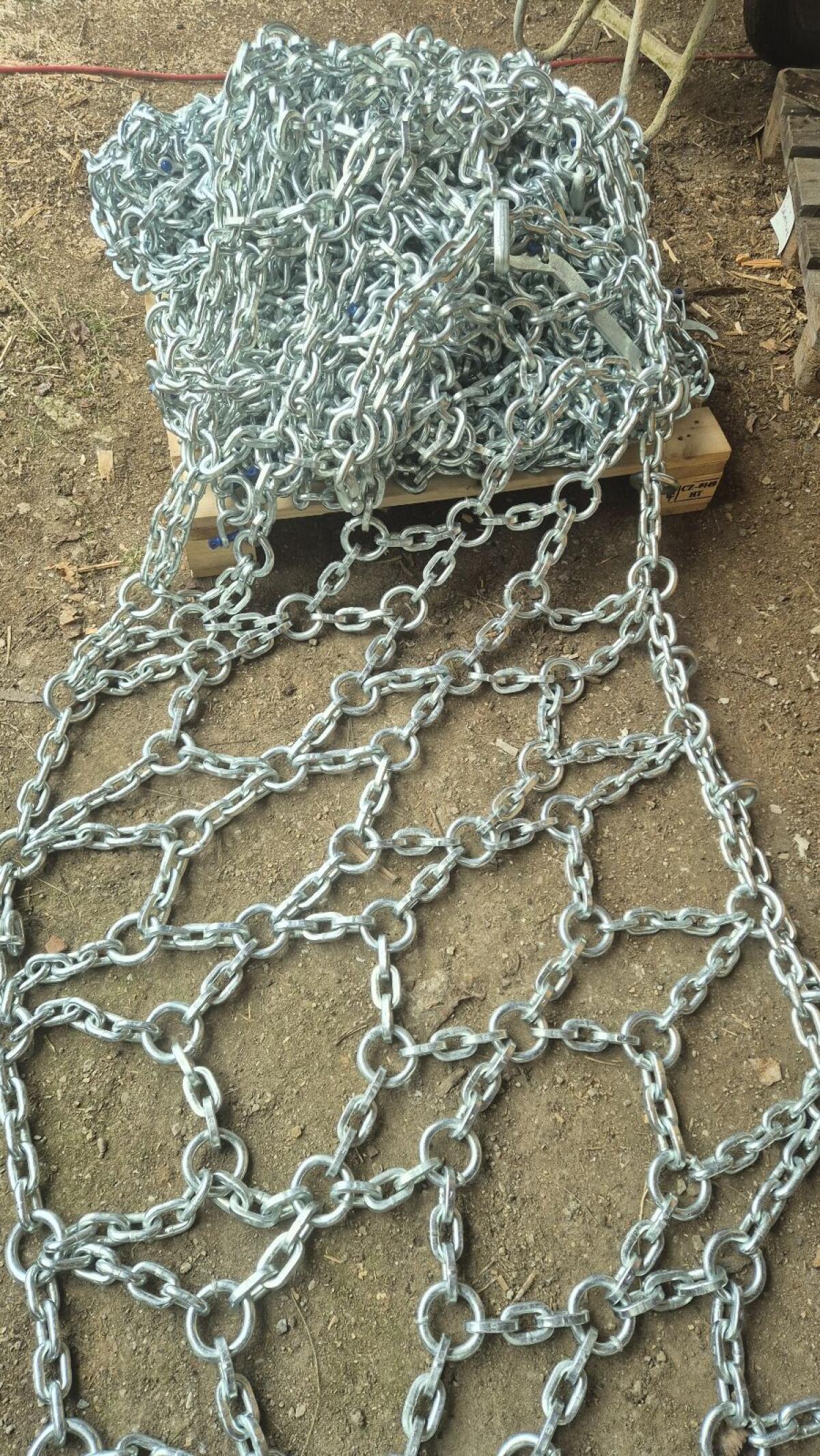 Schneeketten 600-55-26,5 10 mm Stärke 2