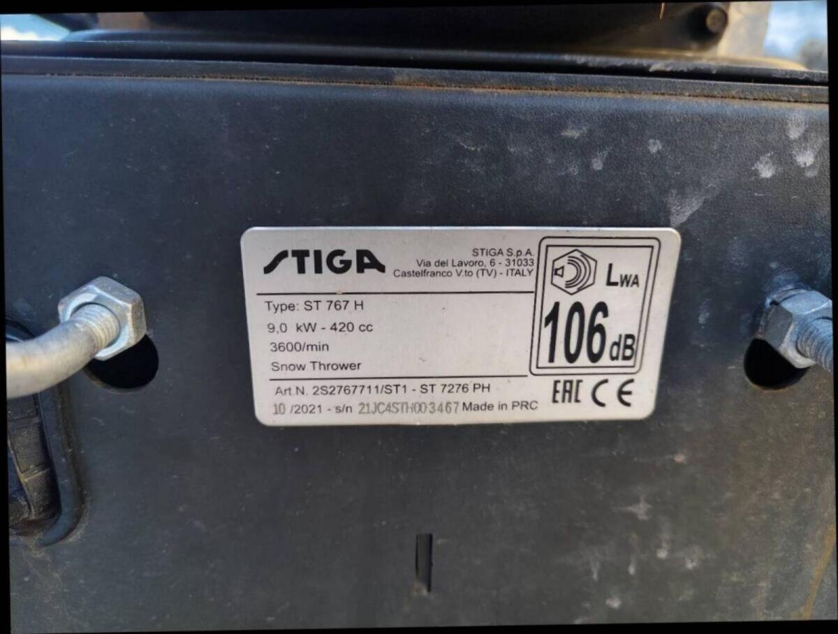 Schneefräse Stiga ST 767 H 2