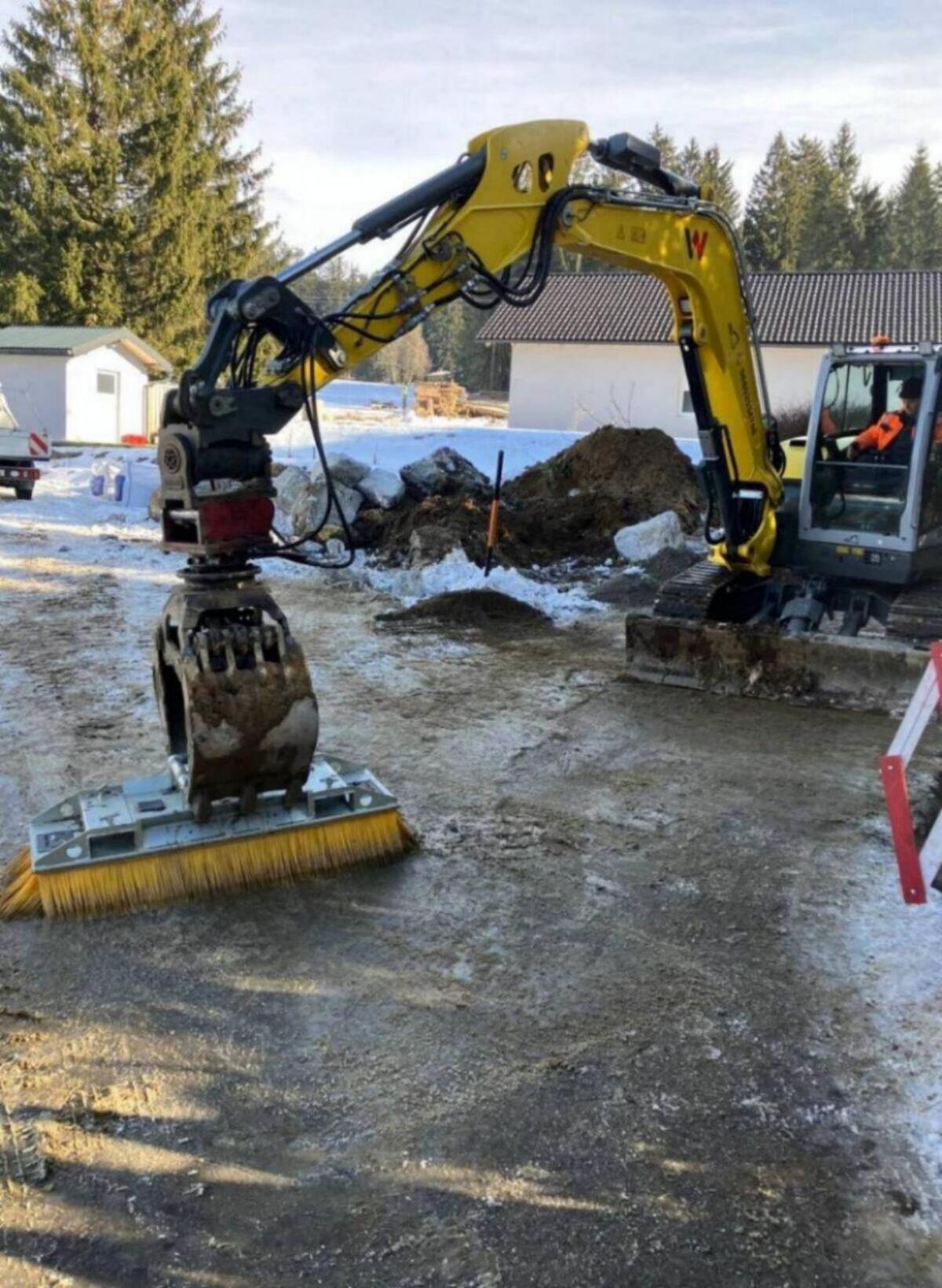 Baggerbesen Schiebebesen 2