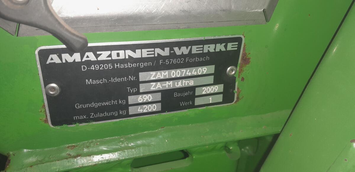 AMAZONE ZAM-ultra hydro Düngerstreuer 4200 3
