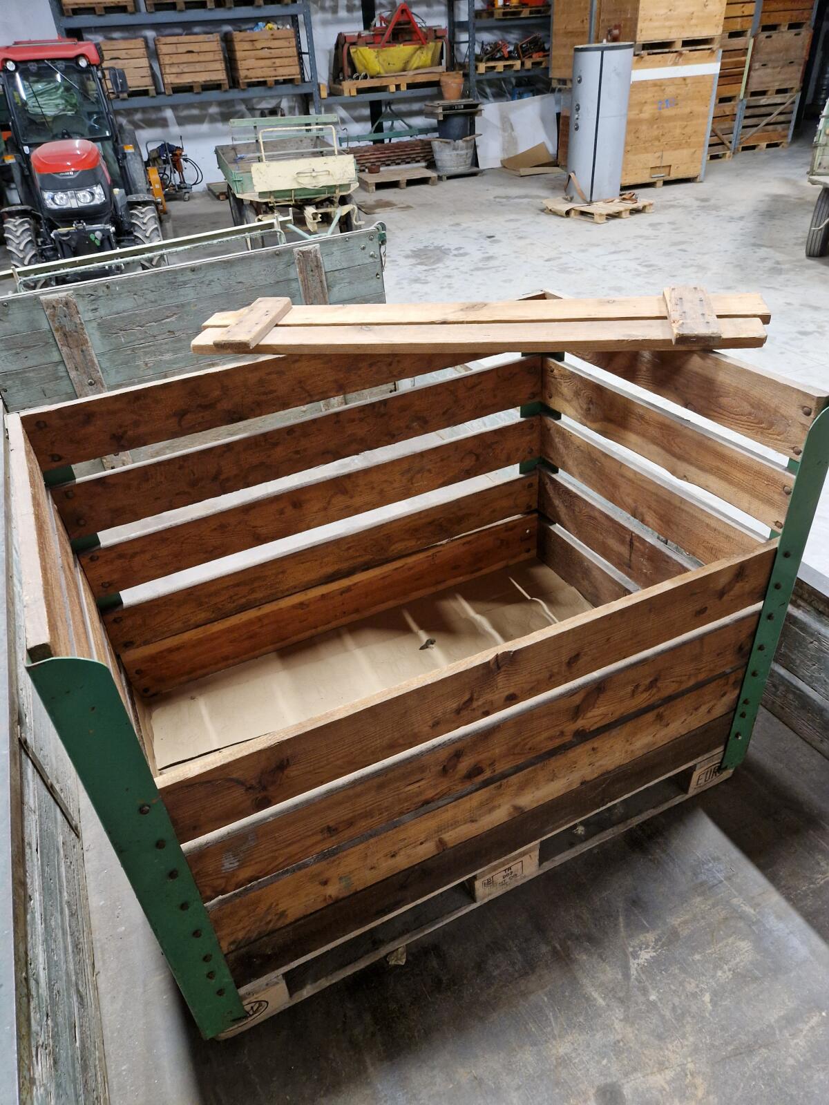 Gitterboxen, Holzboxen, Flaschenkisten 3