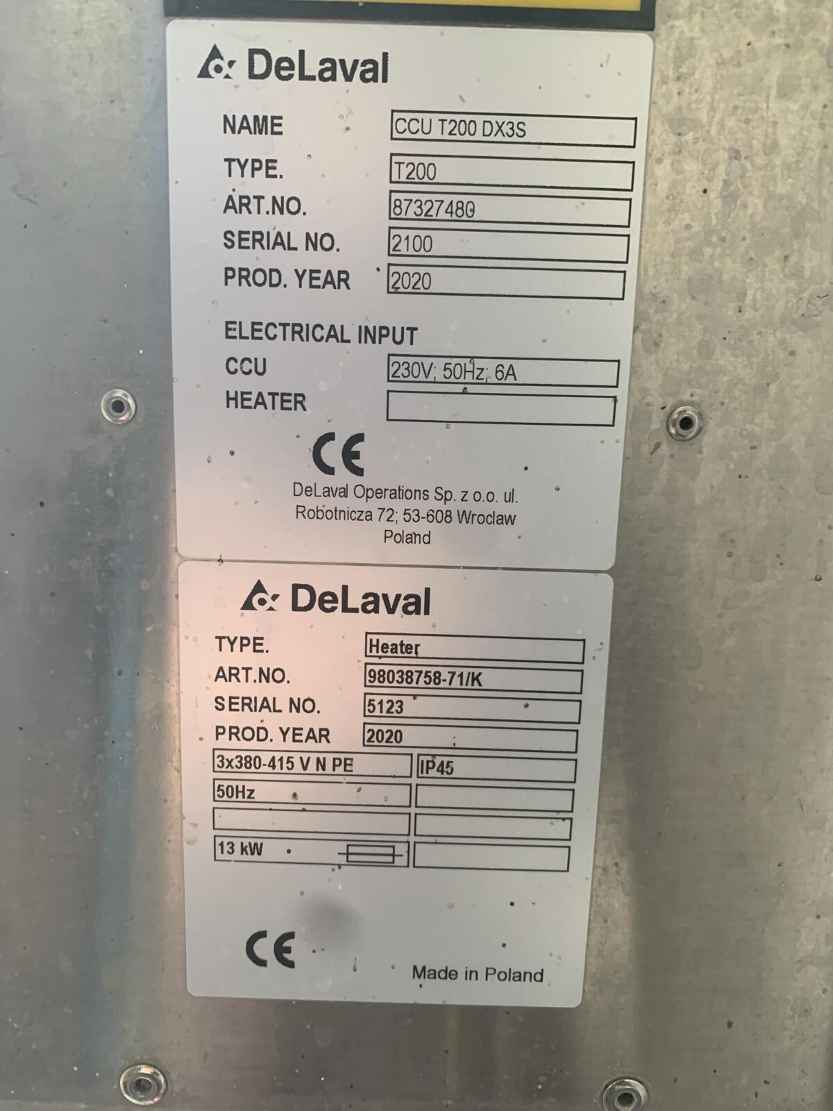 Delaval Milchtank ca. 2.500l Bj. 2020 Roboter tauglich 3