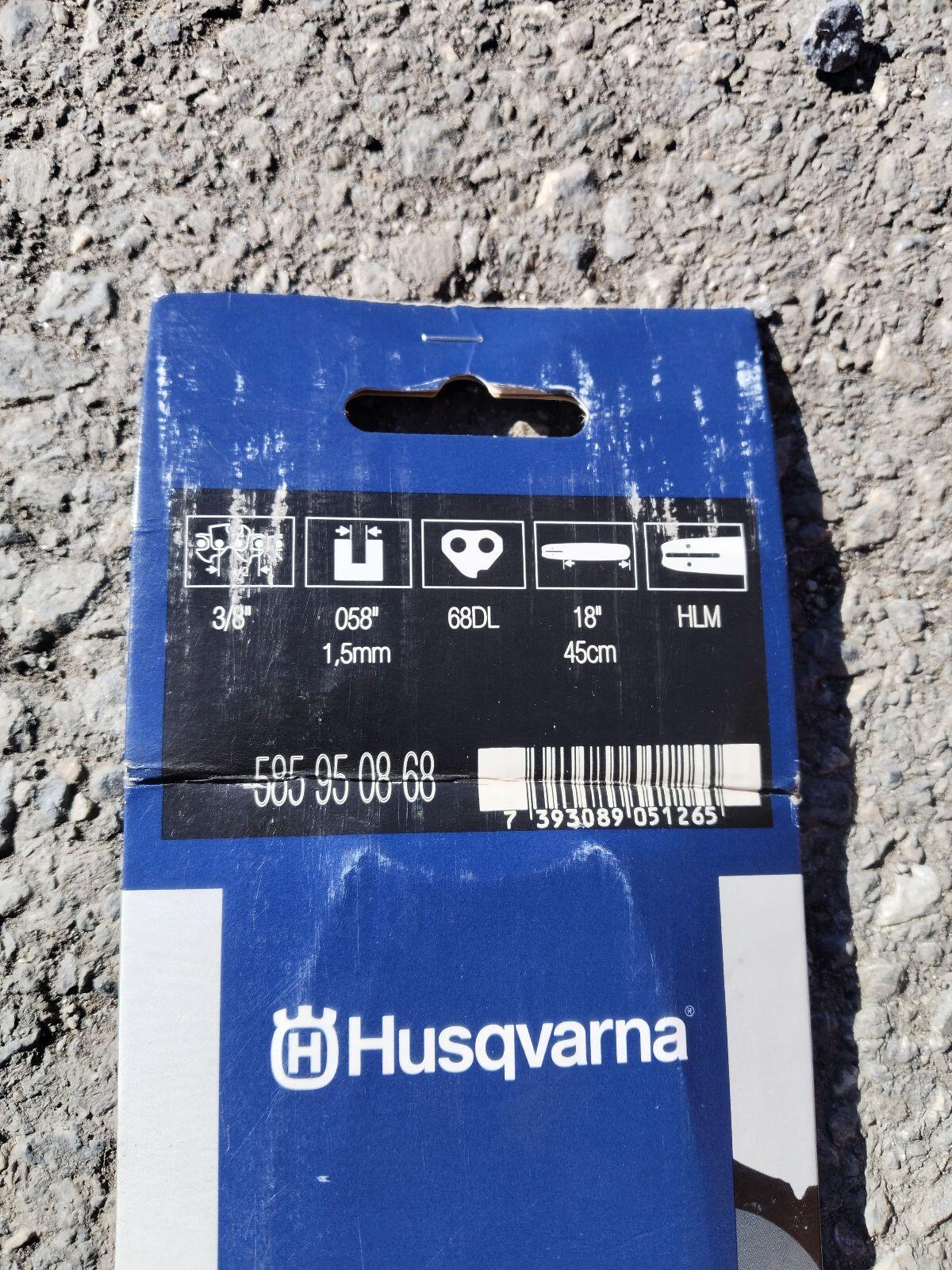 Schwert und Kette Husqvarna 2