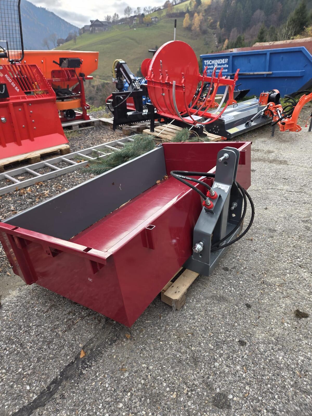 Stekro Heckkiste Heckmulde Heckschaufel 2,00 m hydr. 2