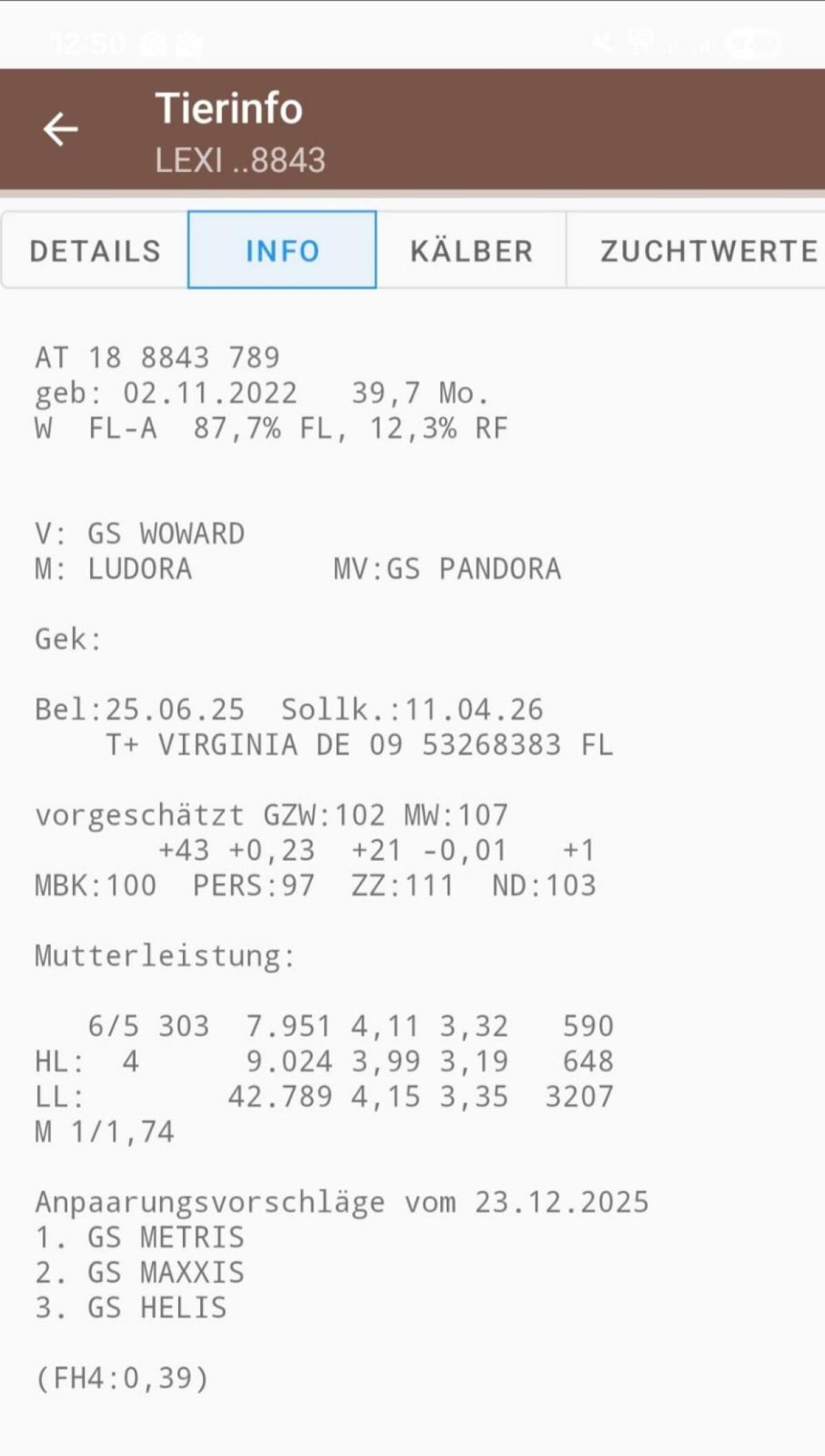 Kalbin zu verkaufen 2