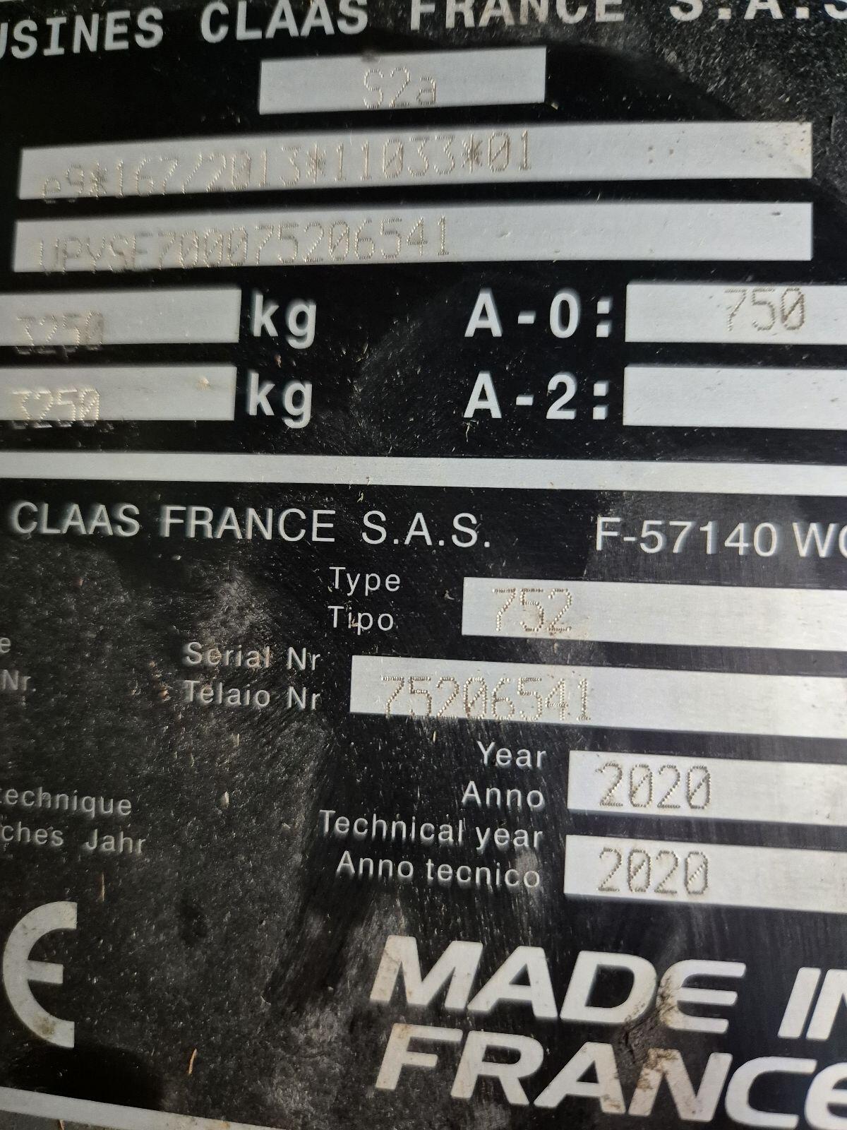 Rundballenpresse Claas Variant 485 RC 3