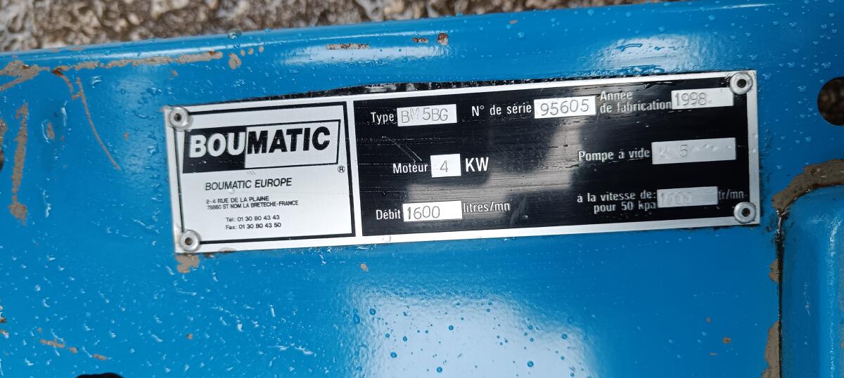 Boumatic Vakuumpumpe 3