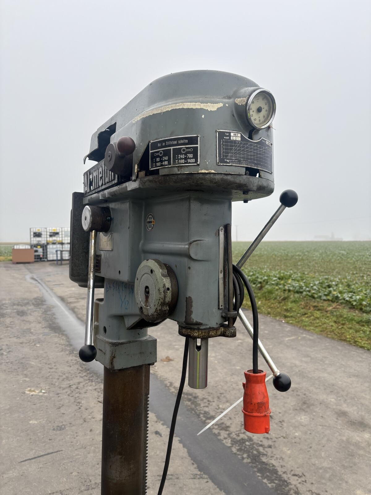 Standbohrmaschine Säulenbohrmaschine Alzmetall AB3 3