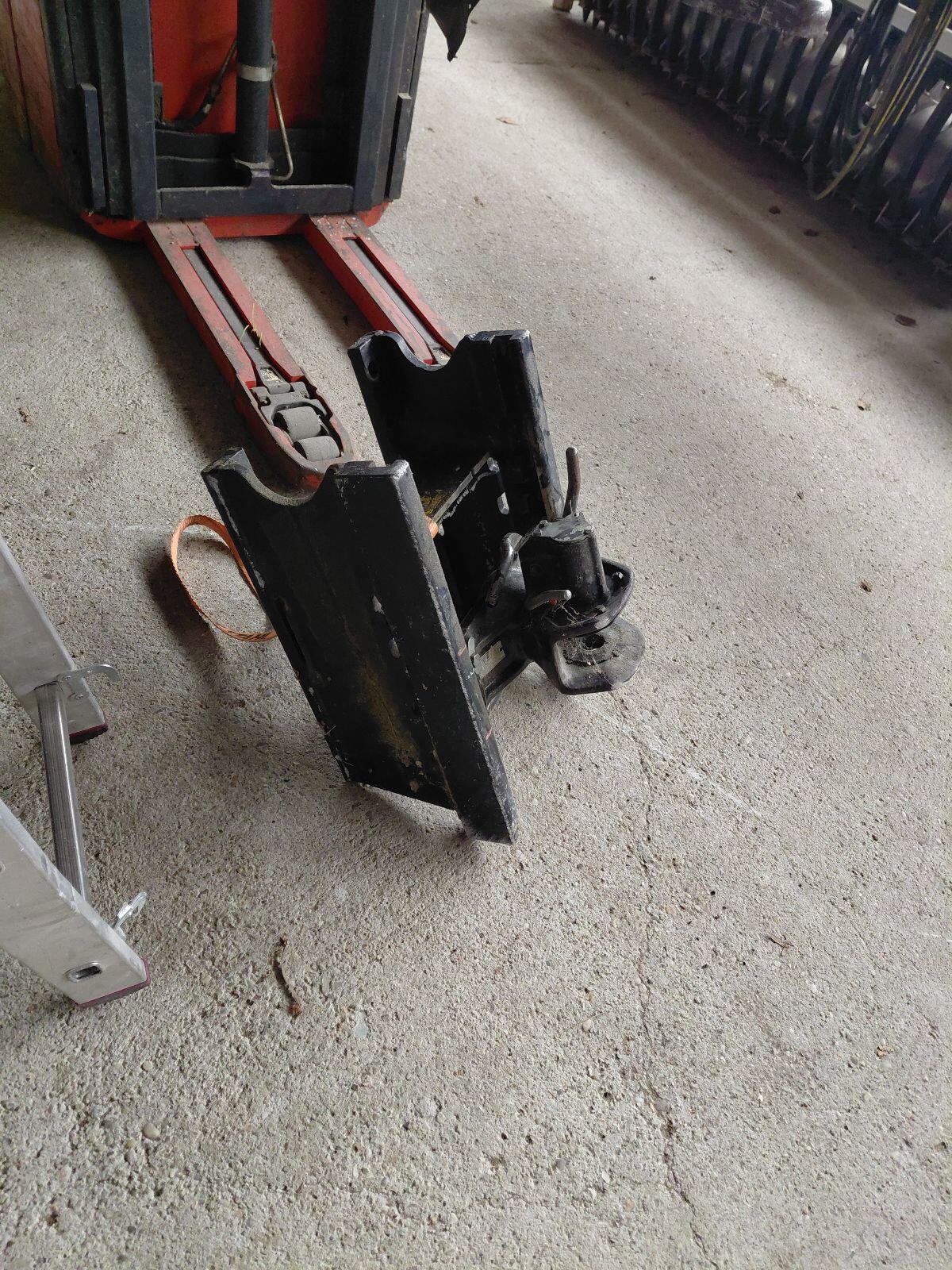 Anhängeschlitten für Steyr CVT, New Holland TVT, Case 3