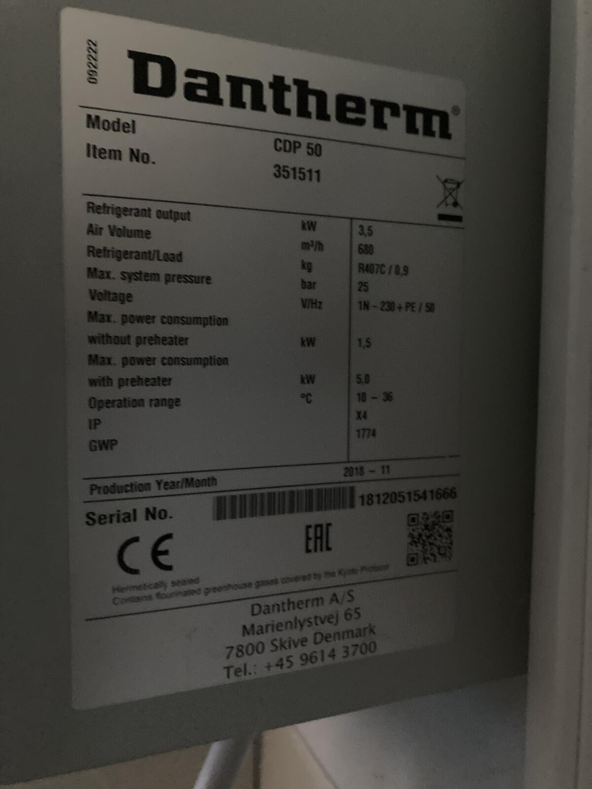 Schwimmbad-Entfeuchter Dantherm CDP 50 neuwertig 3