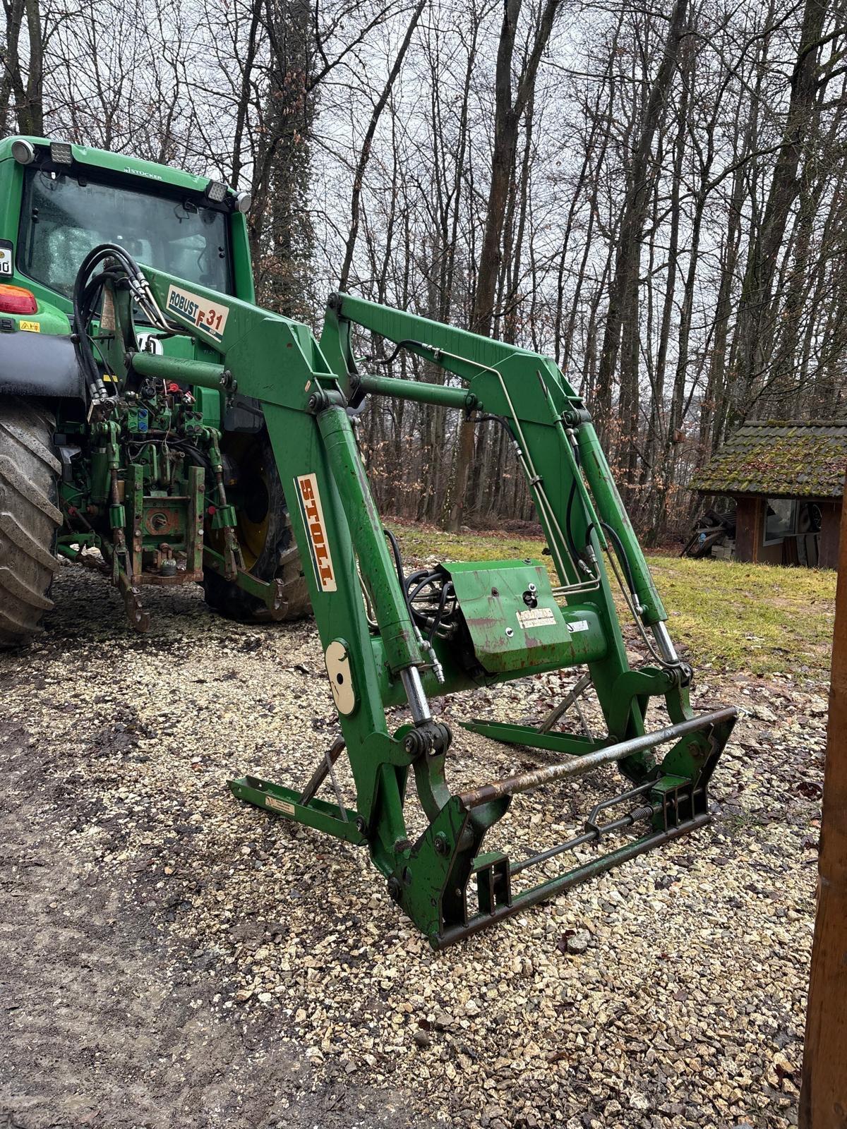 Stoll F31 HDP Frontlader John Deere 6430 6400 2