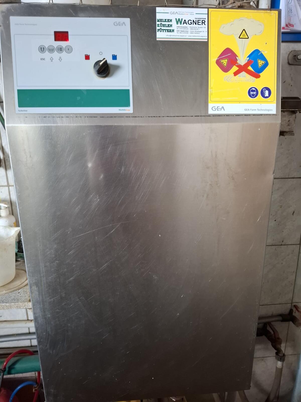 GEA Fischgrätenmelkstand 2