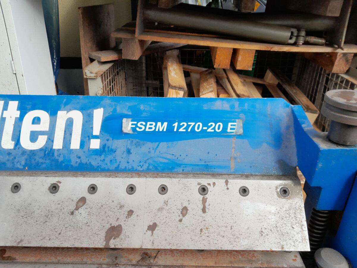 Segment-Biegemaschine FSBM 1270-20 E 2