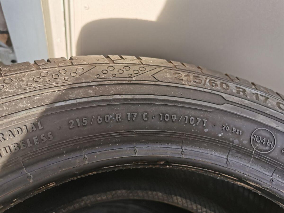 Continental Sommerreifen 215/60 R17C 3