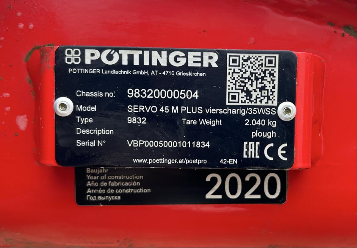 Pöttinger Servo 45 M Plus 3