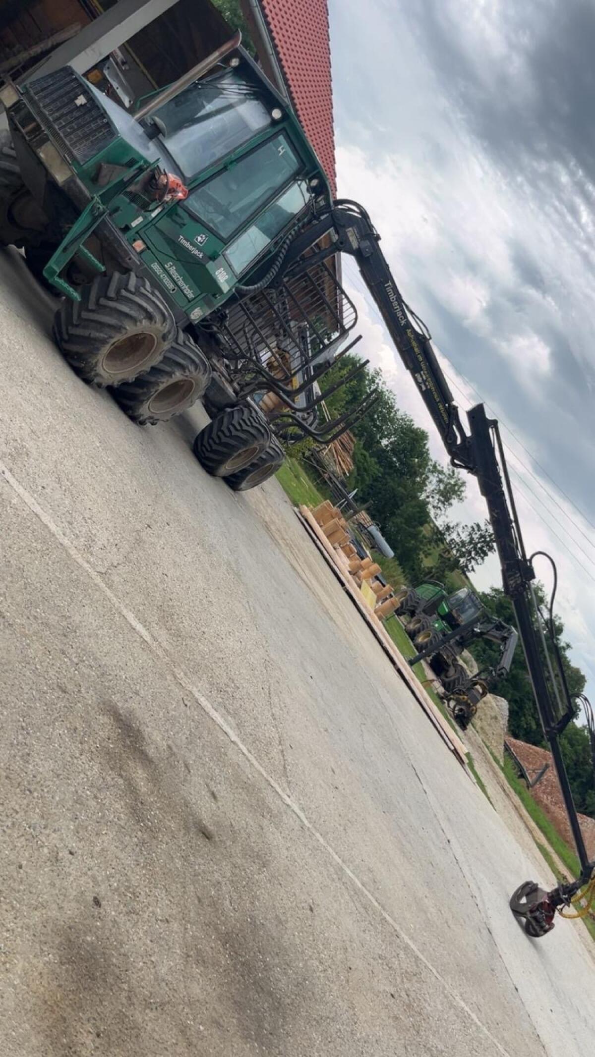 Timberjack 810B Forwarder / Rückezug 2