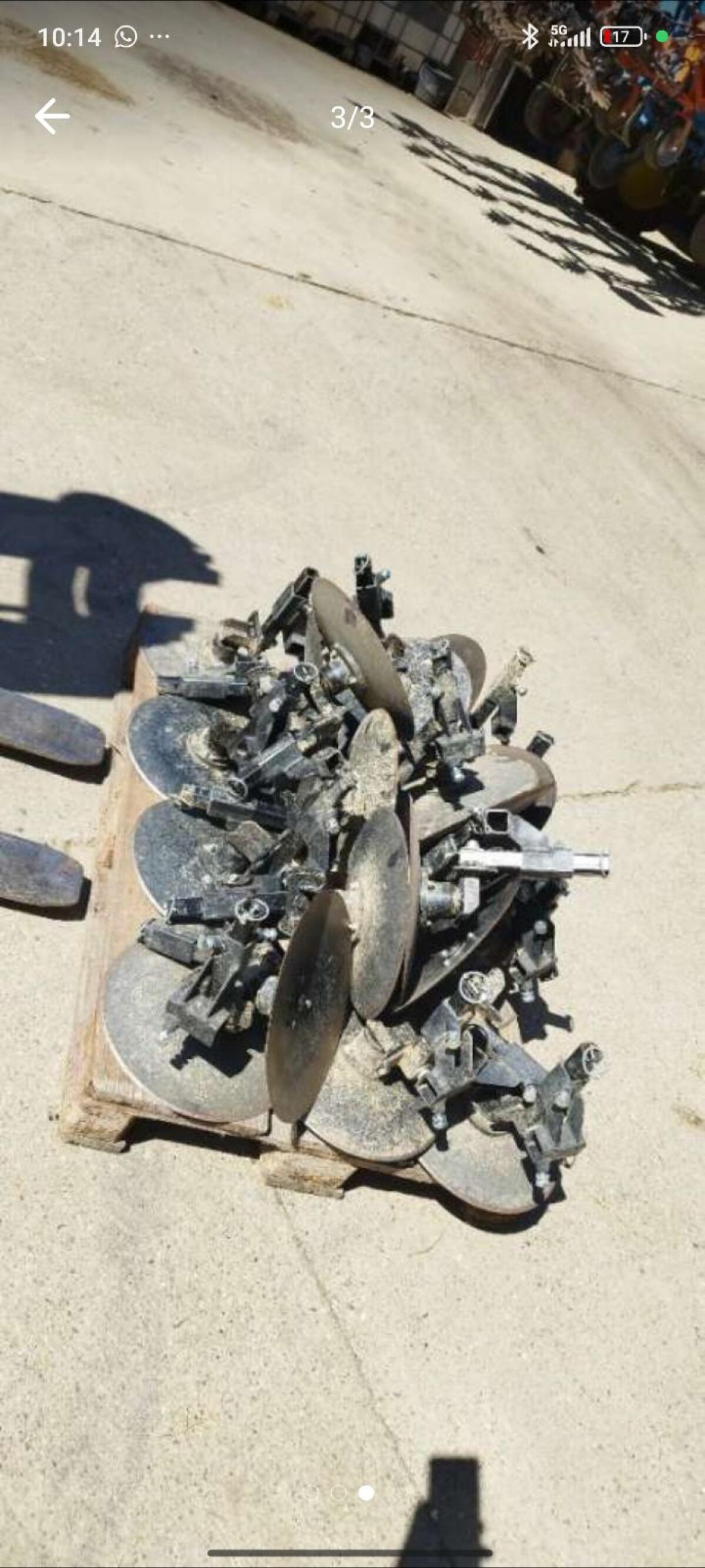 Schmotzer/Amazone Häufelscheiben zu Venterra/select/kpp 3