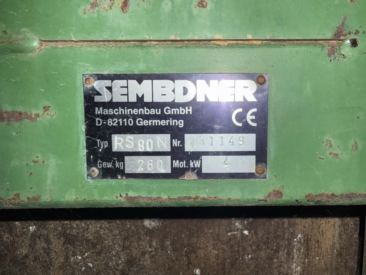 Rasenbaumaschine RS 80 2