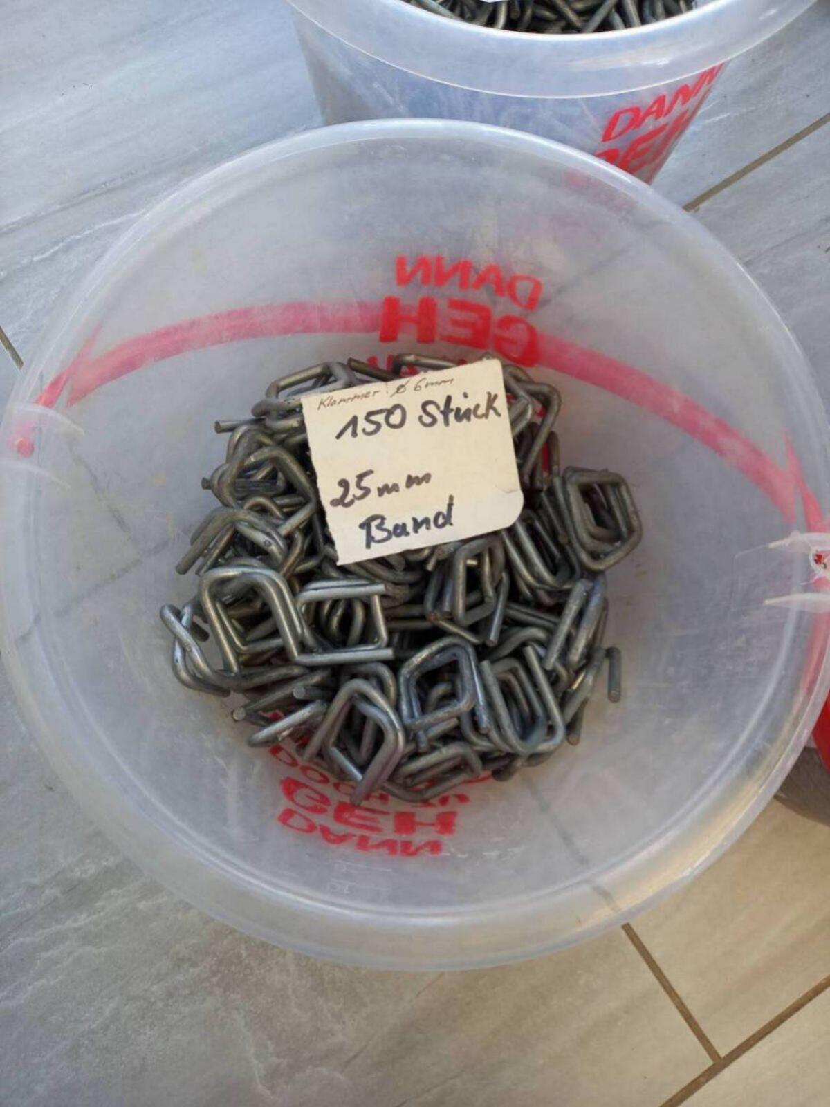 Drahtverschluss Klammern 32-25-16 mm 2