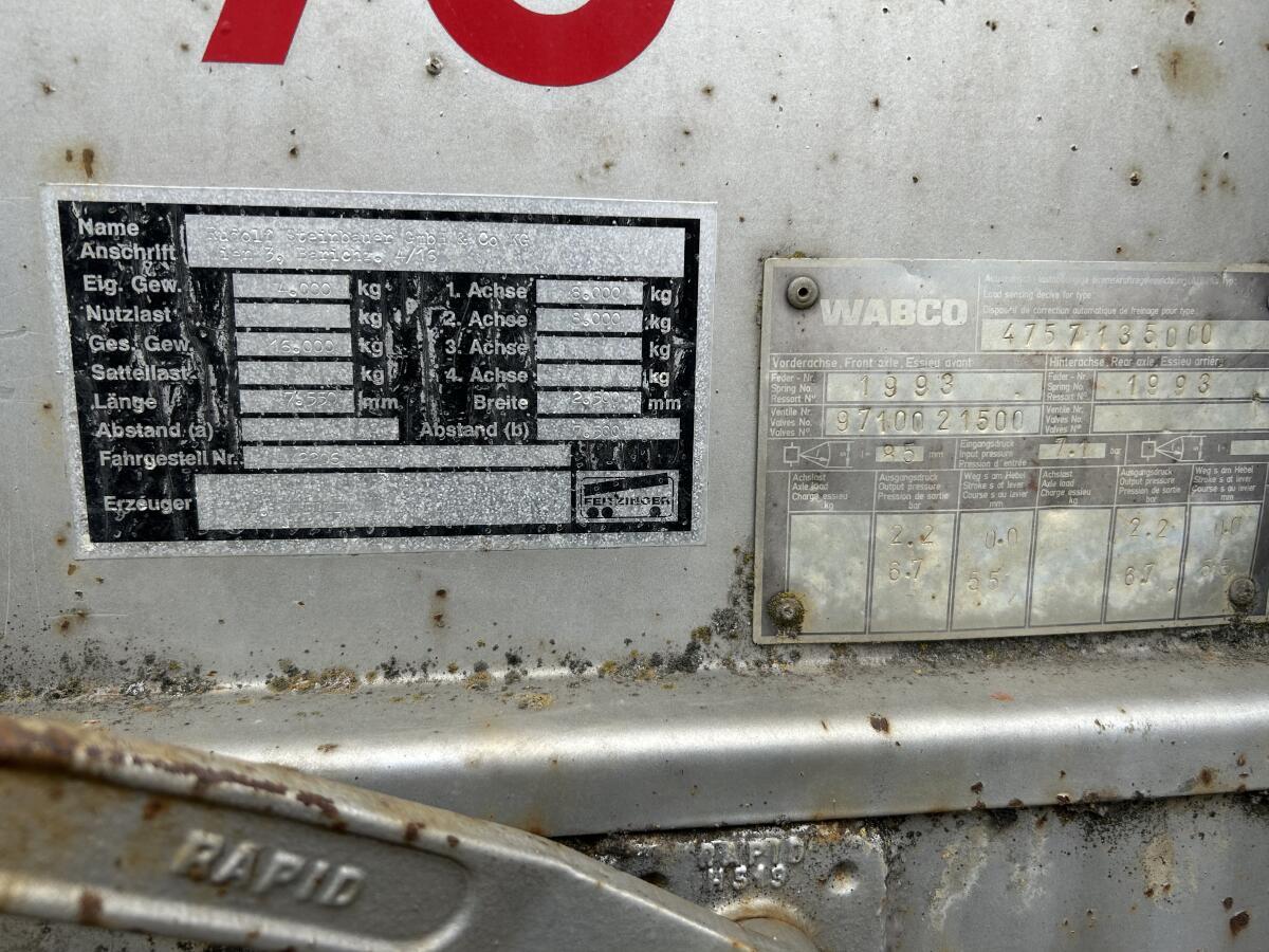 Anhänger 16 t 3-Seitenkipper 3