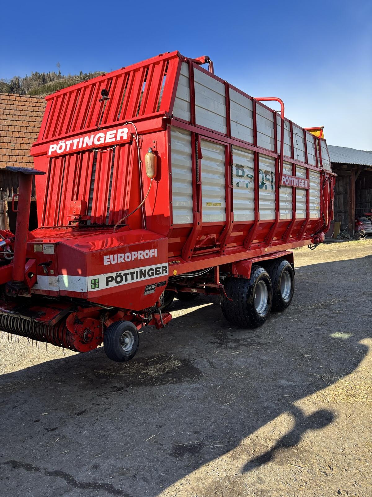 Pöttinger Europrofi Rotorladewagen 3