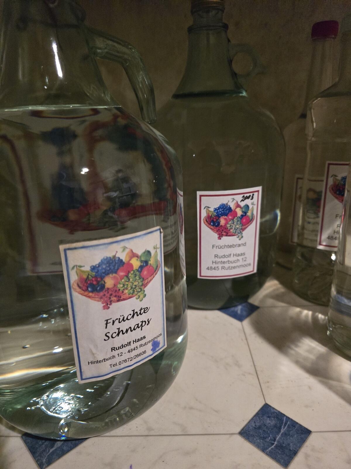 Schnäpse von meinem verstorbenen Vater 3